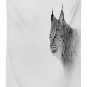 wild lynx norway 3d printed tablecloth table decor 3217