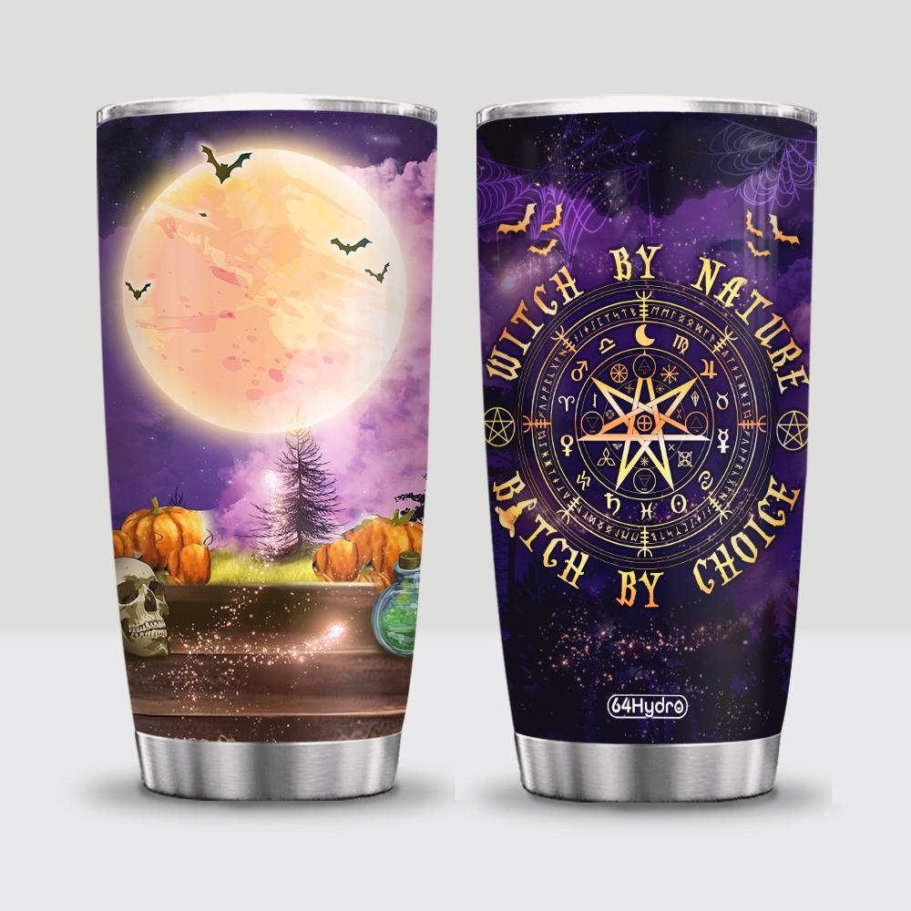 WIT Witch By Nature Customized Stainless Steel Tumbler wit witch by nature customized stainless steel tumbler 3961