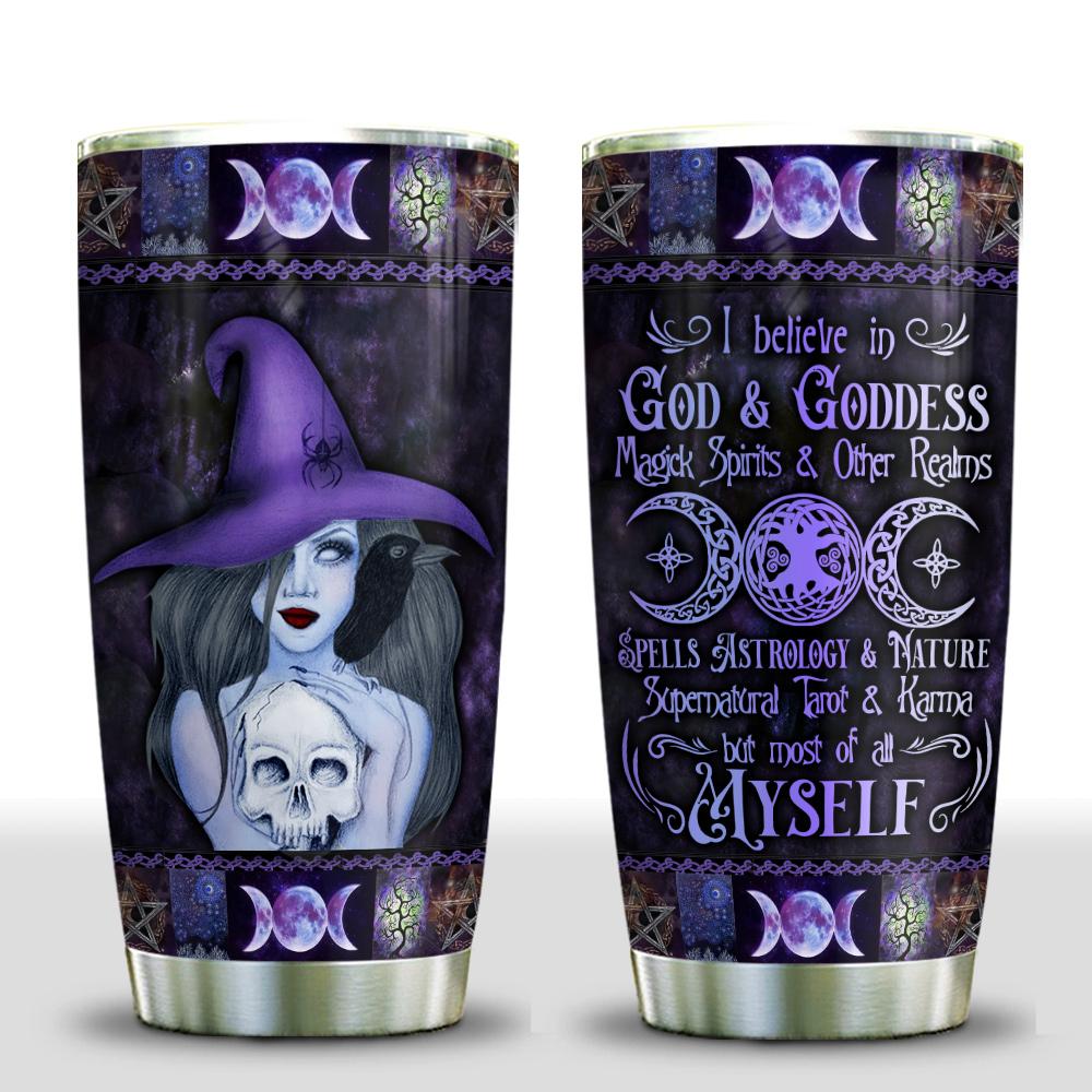 Witch Believe In Myself Personalized Stainless Steel Tumbler witch believe in myself personalized stainless steel tumbler 8180