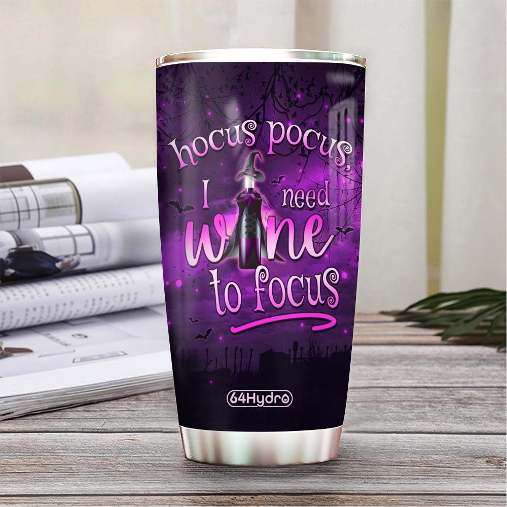 Witch Wine WIN Personalized Stainless Steel Tumbler witch wine win personalized stainless steel tumbler 4190