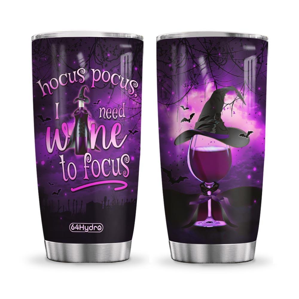Witch Wine WIN Personalized Stainless Steel Tumbler witch wine win personalized stainless steel tumbler 7177