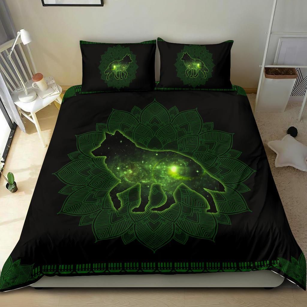 wolf cool design comfortable bedding set bedroom decor 1193