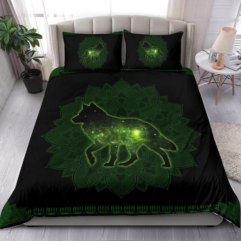 wolf cool design comfortable bedding set bedroom decor 5038