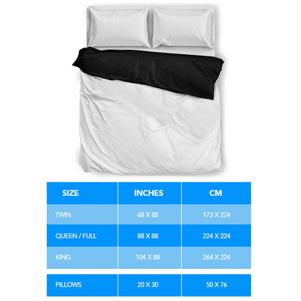 wolf with blue eyes bedding set bedroom decor 3625