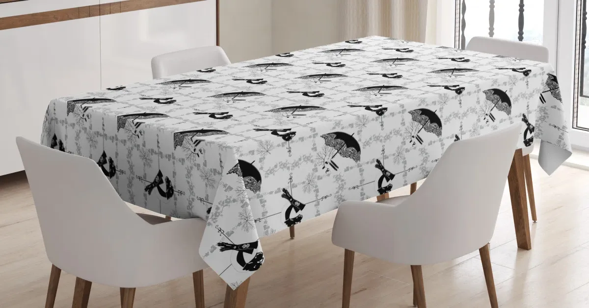 women fashion clothes 3d printed tablecloth table decor 5917