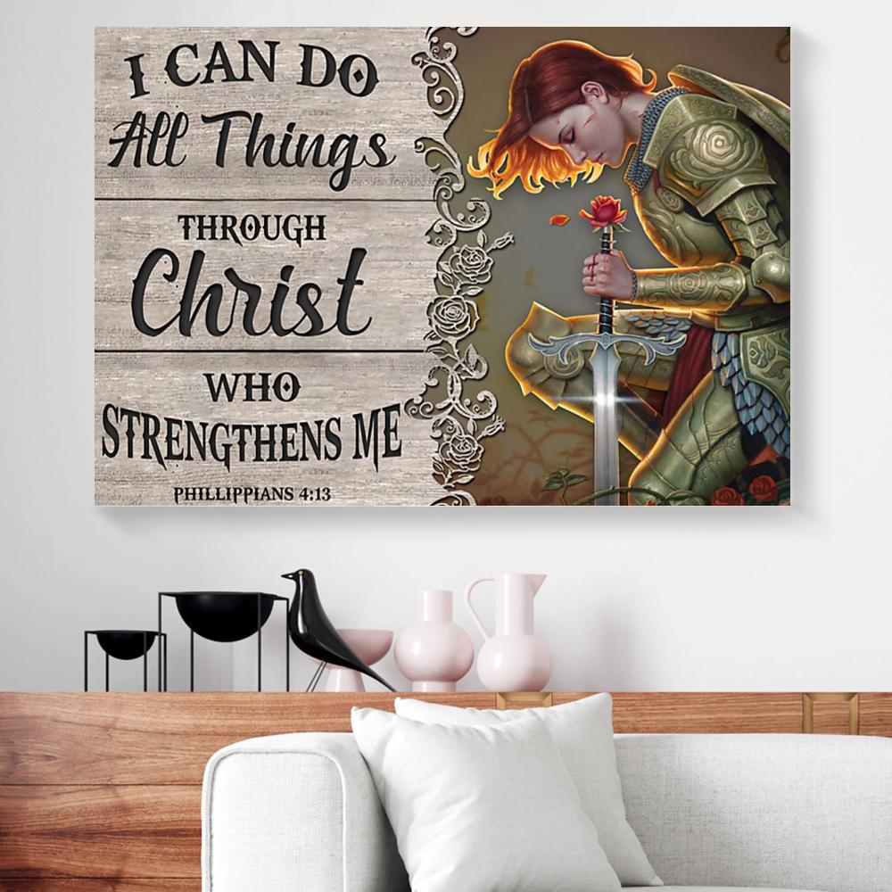 women warrior canvas prints wall art decor 2187