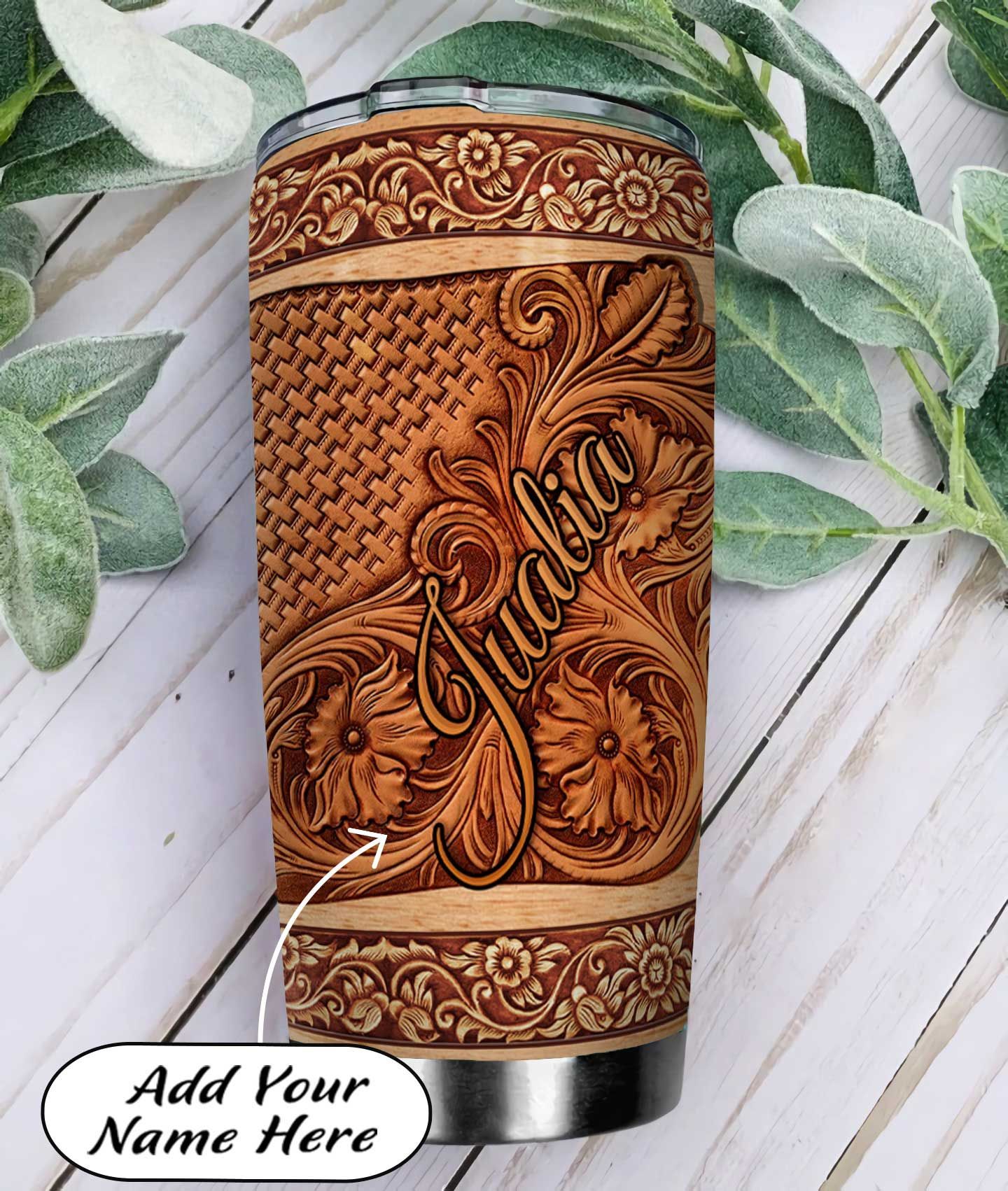 Black Royal Hippie Van Personalized Gift 20 Oz Stainless Steel Insulated Tumbler 