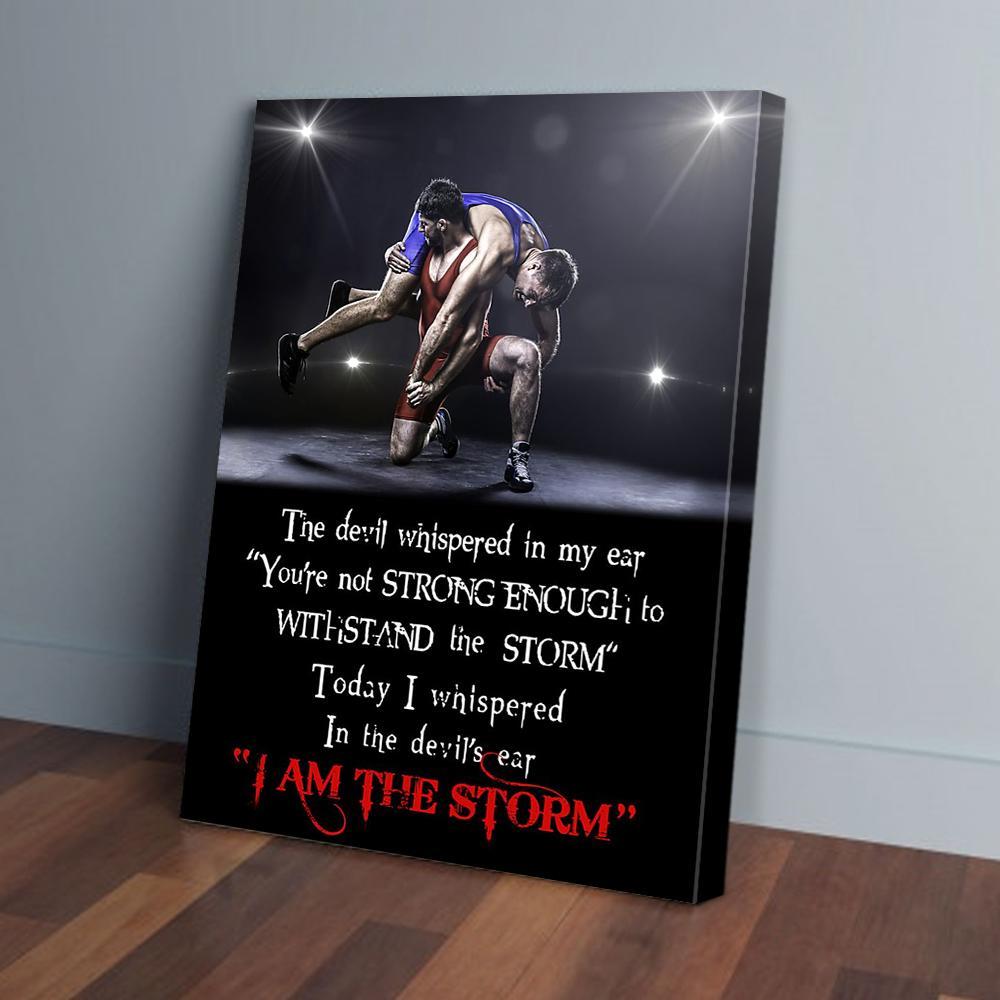 wrestling canvas prints wall art decor 1522