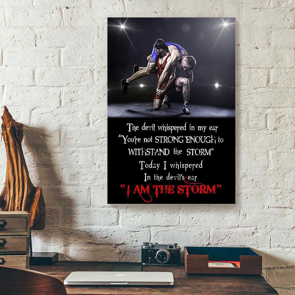 wrestling canvas prints wall art decor 2726