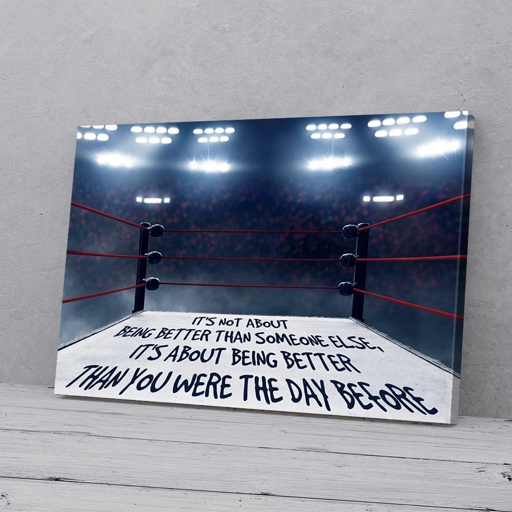 wrestling canvas prints wall art decor 3064