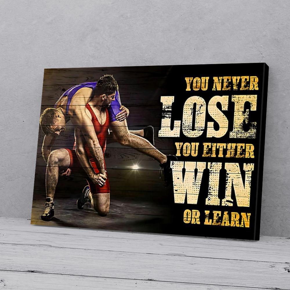 wrestling horizontal canvas prints wall art decor 6036