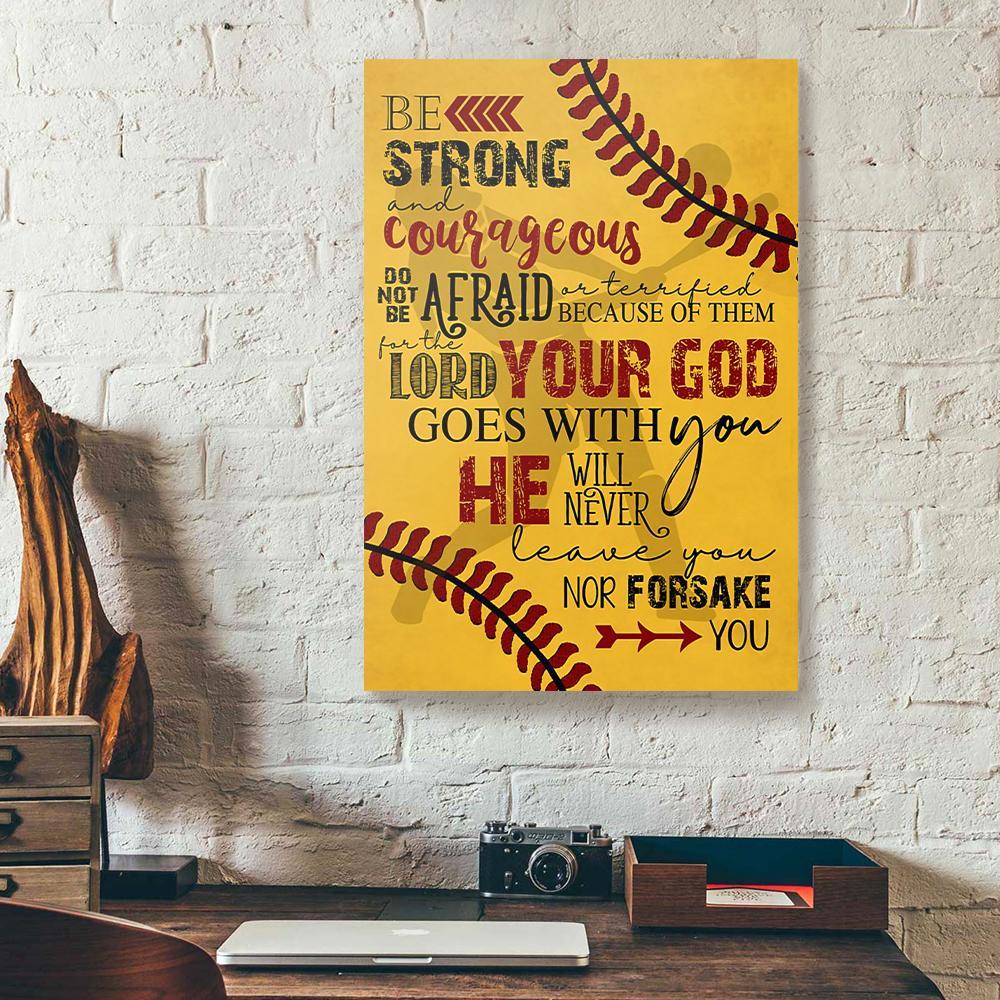 yellow softball vertical canvas prints wall art decor 1928