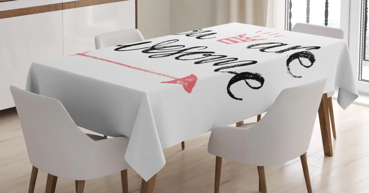 you are 3d printed tablecloth table decor 8655