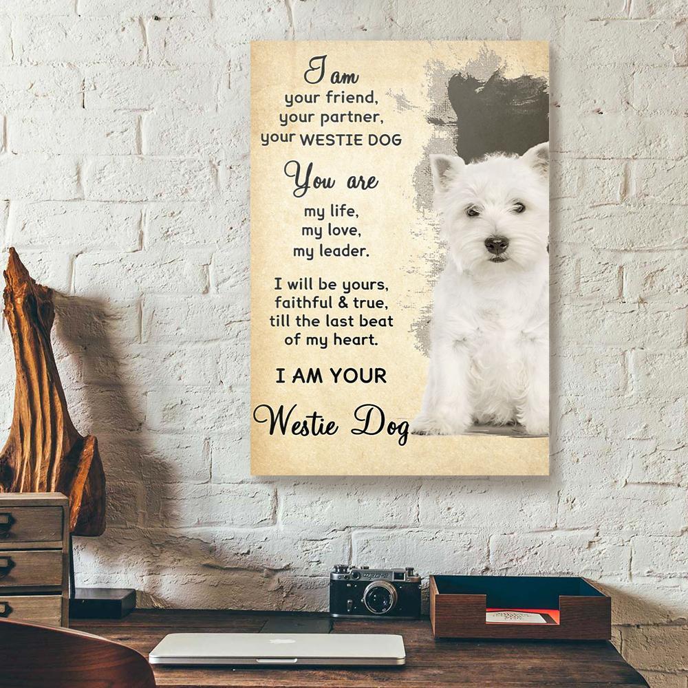 Your Westie Dog Vertical Canvas Prints - Wall Art Decor your westie dog vertical canvas prints wall art decor 6042