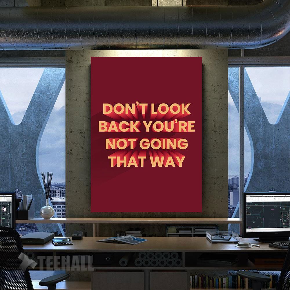 3D Motivation Quote Canvas Prints Wall Art Decor