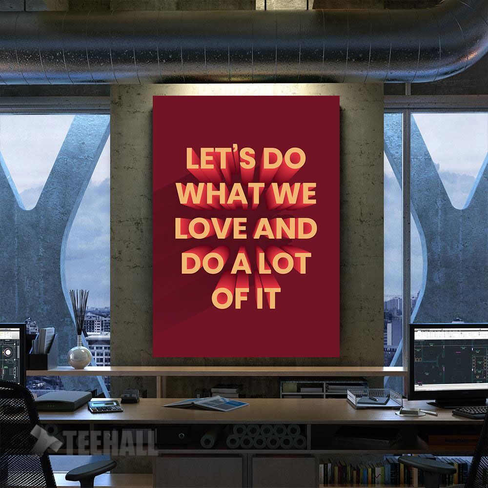 3D Motivation Quote Canvas Prints Wall Art Decor