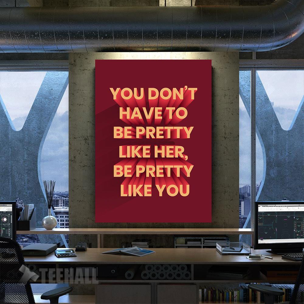 3D Motivation Quote Canvas Prints Wall Art Decor