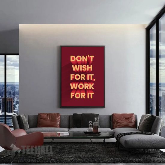 3D Motivational Quote Canvas Prints Wall Art Decor 1 1