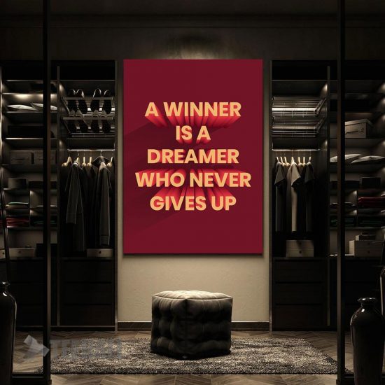 3D Motivational Quote Canvas Prints Wall Art Decor 2 6