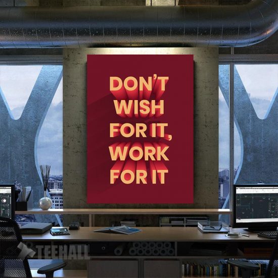 3D Motivational Quote Canvas Prints Wall Art Decor