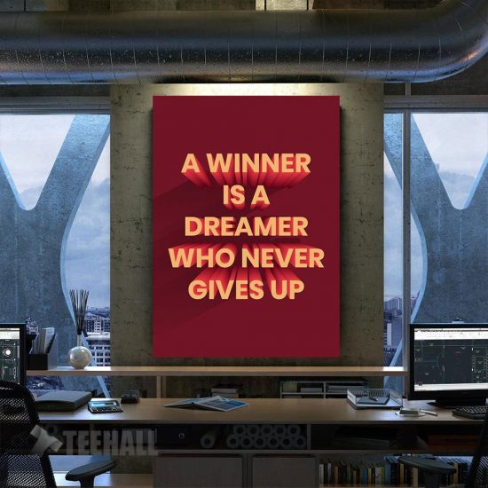 3D Motivational Quote Canvas Prints Wall Art Decor