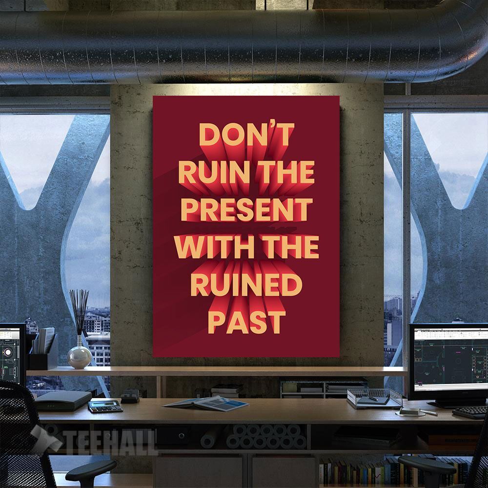 3D Motivational Quote Canvas Prints Wall Art Decor
