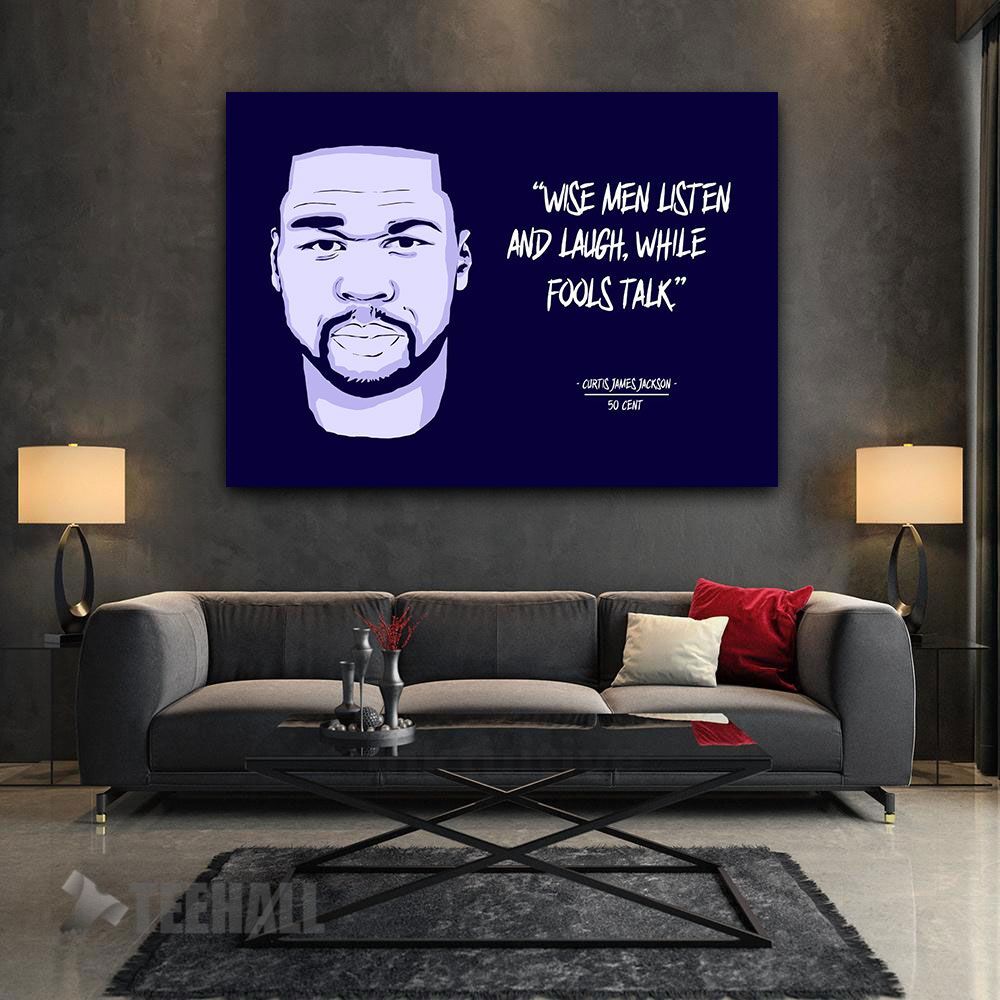 50Cent Motivation Canvas Prints Wall Art Decor