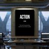Action Definition Motivational Canvas Prints Wall Art Decor