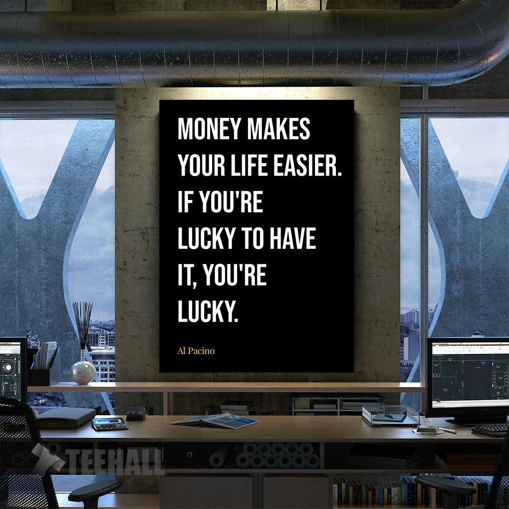 Al Pacino Quotes Motivational Canvas Prints Wall Art Decor