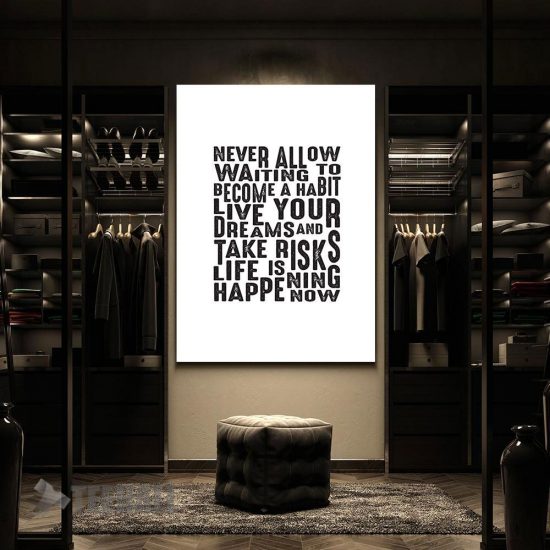Allow Motivation Canvas Prints Wall Art Decor 2