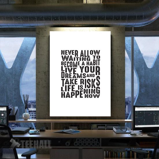 Allow Motivation Canvas Prints Wall Art Decor