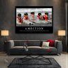 Ambition Motivational Canvas Prints Wall Art Decor