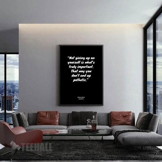 Anime Motivation Quotes 5 Canvas Prints Wall Art Decor 1