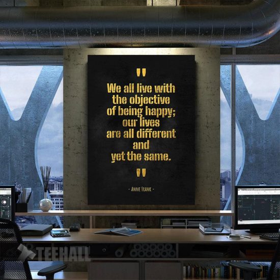 Anne Frank Miep Gies Braun Motivational Canvas Prints Wall Art Decor