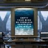 Be Formless Motivational Canvas Prints Wall Art Decor