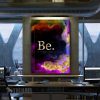 Be Motivational Gold Art Canvas Prints Wall Art Decor