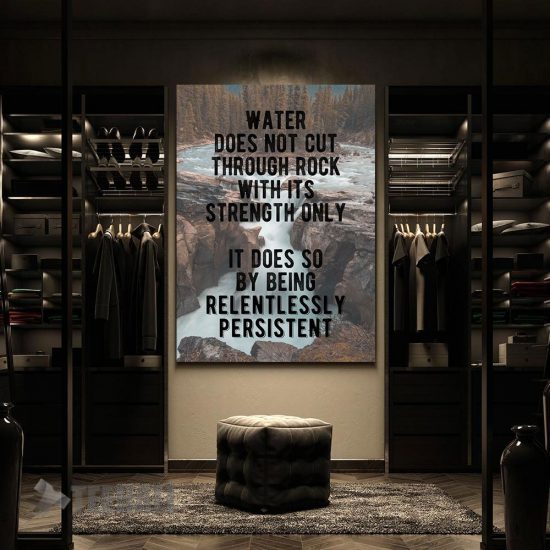 Be Relentlessly Persistent Motivational Canvas Prints Wall Art Decor 2