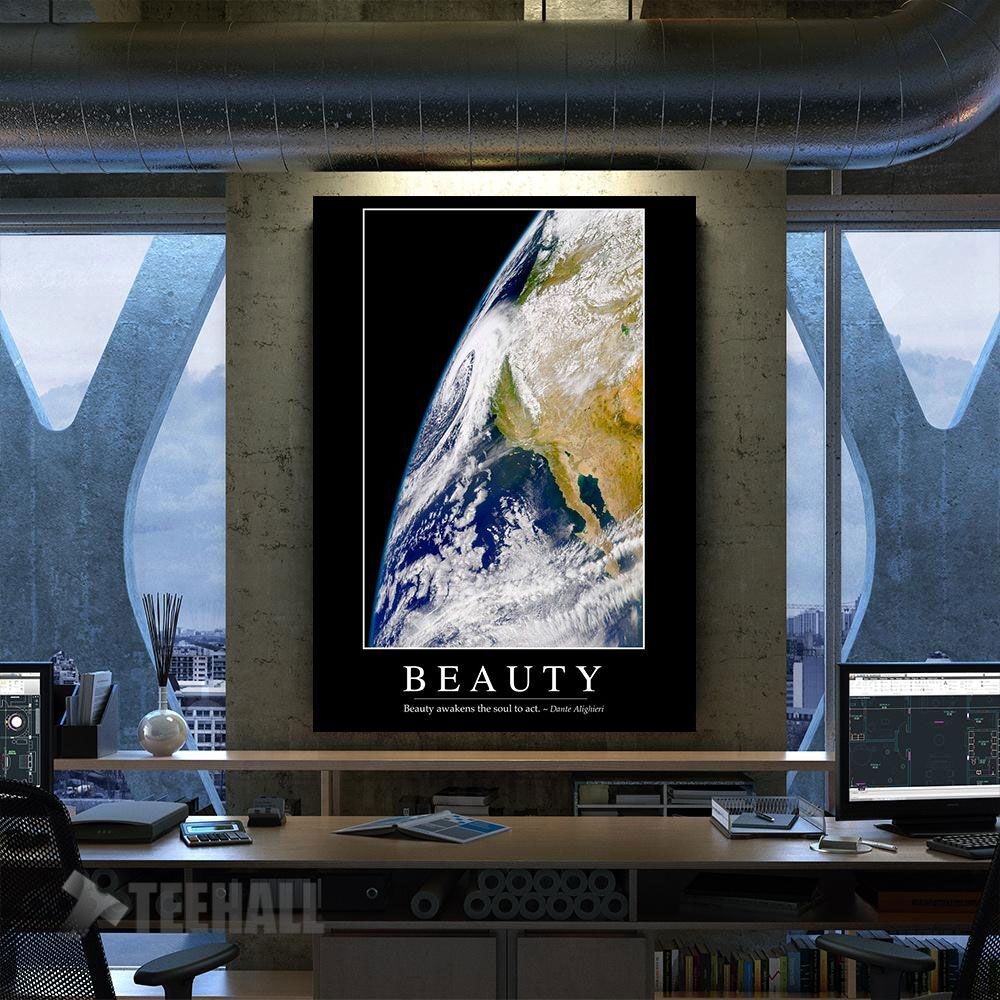 Beauty Motivational Canvas Prints Wall Art Decor