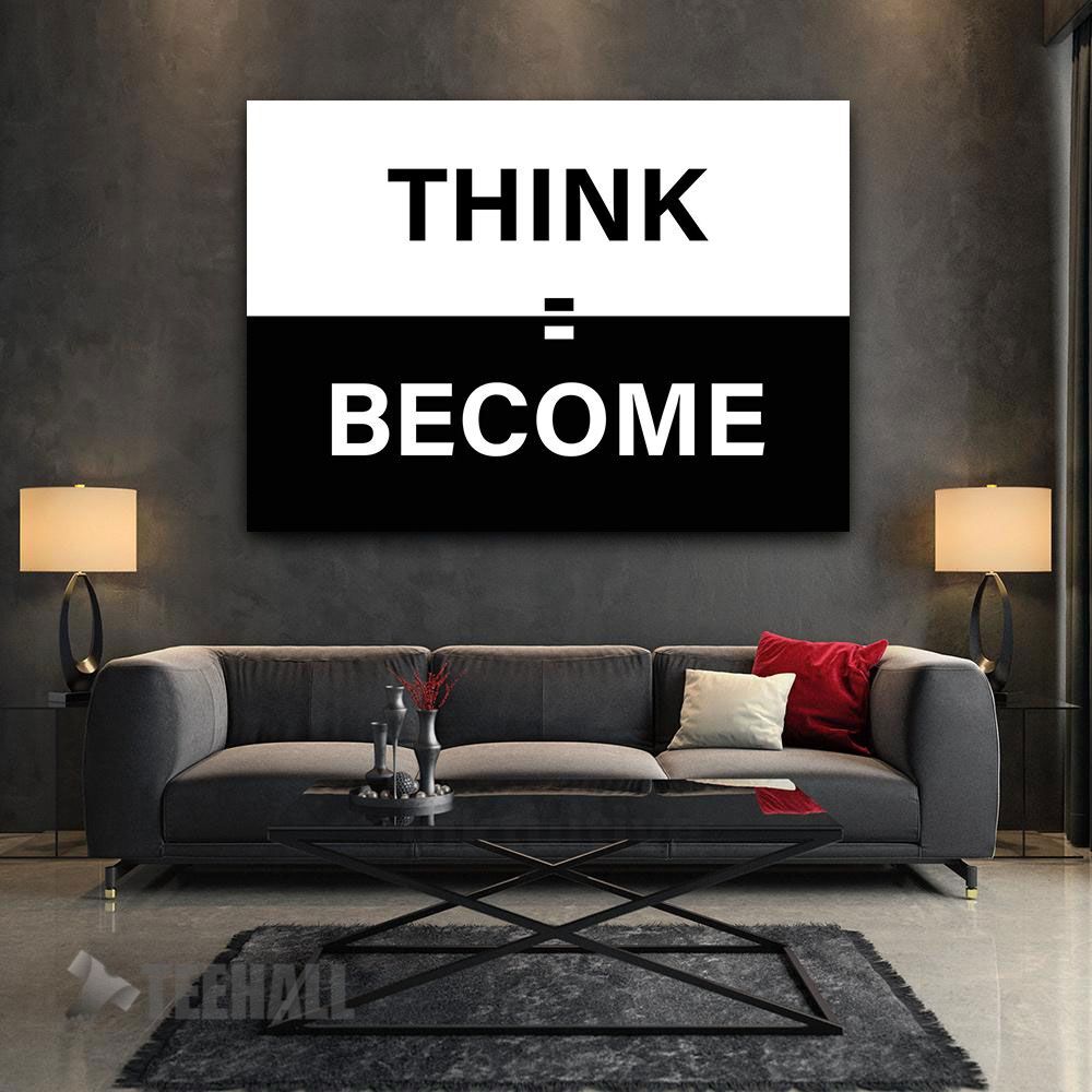 Become Motivational Canvas Prints Wall Art Decor