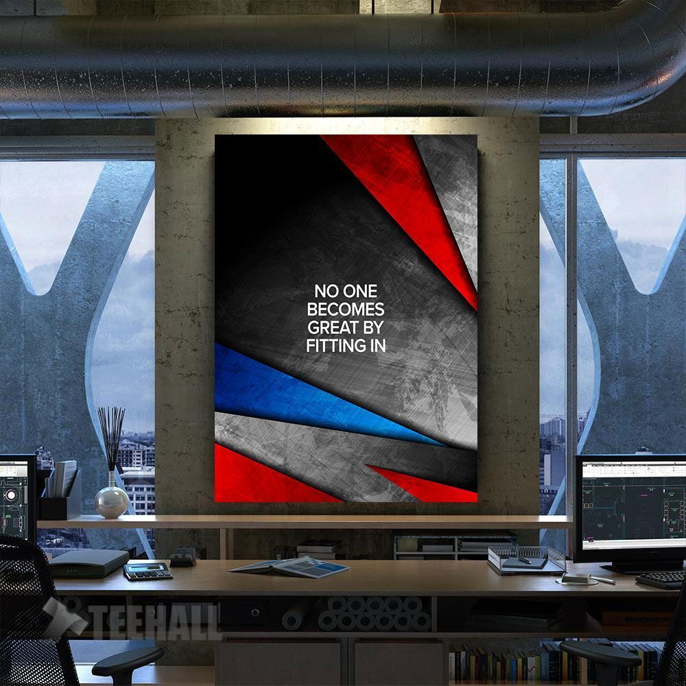 Becoming Great Motivational Canvas Prints Wall Art Decor