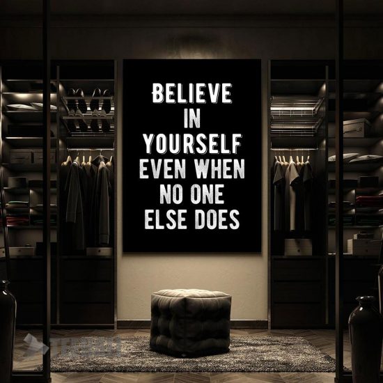 Believe In Yourself Motivational Canvas Prints Wall Art Decor 2 2