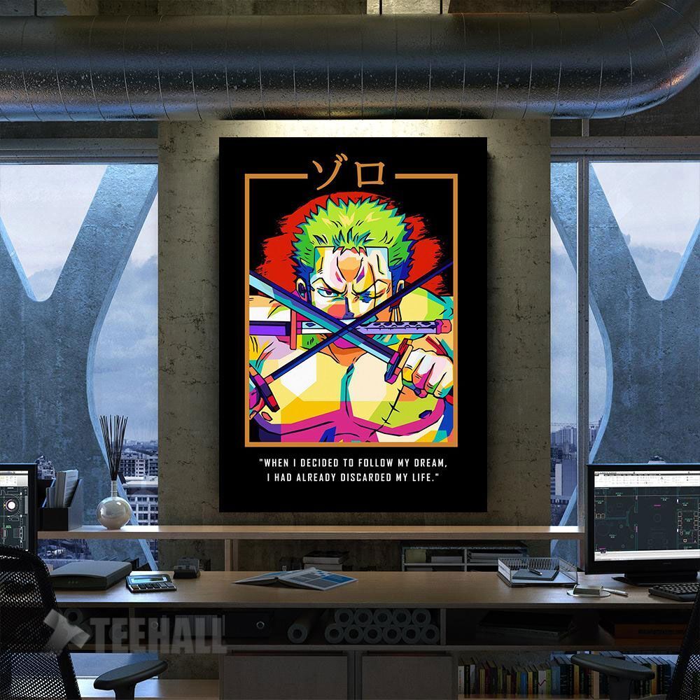 Best Anime Quotes Motivational Canvas Prints Wall Art Decor