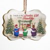 Best Friends There Is No Greater Gift Than Friendship - Christmas Gift For BFF - Personalized Custom Wooden Ornament