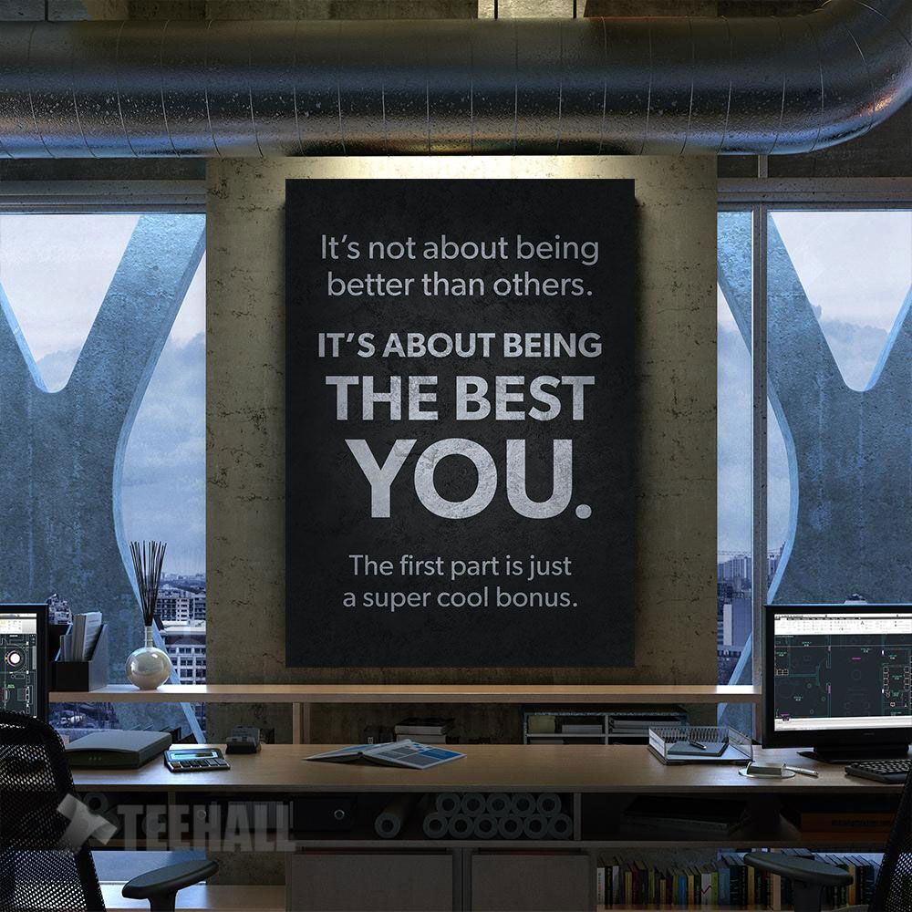 Best You Motivational Canvas Prints Wall Art Decor