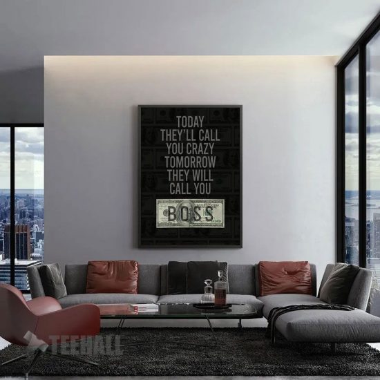 Boss Motivational Canvas Prints Wall Art Decor 1