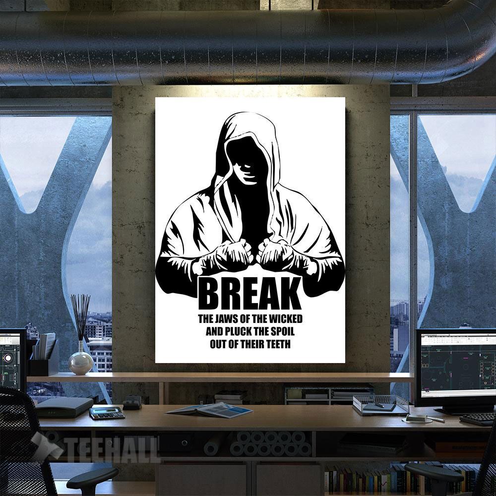 Break The Wicked Motivational Canvas Prints Wall Art Decor