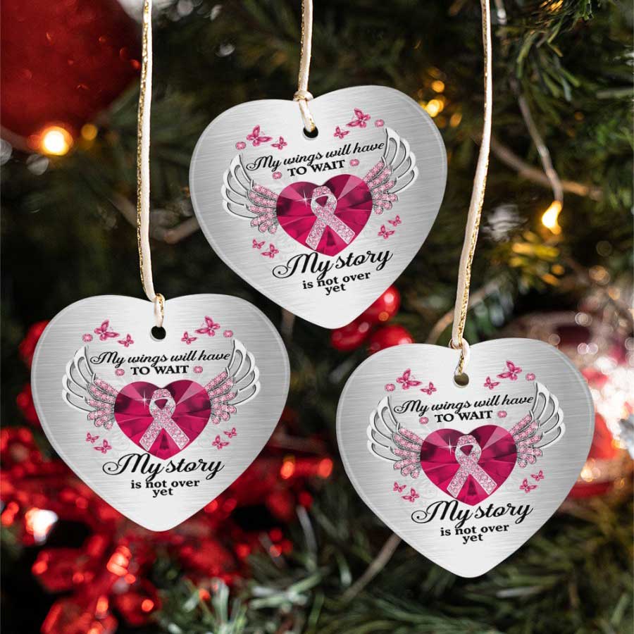 Breast-Cancer-My-Wings-Will-Have-To-Wait-Red-Ceramic-Ornament-1 Breast Cancer My Wings Will Have To Wait Red Ceramic Ornament 1