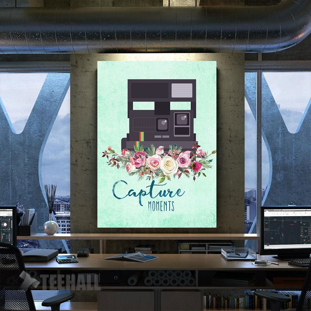 Capture Moments 2 Motivational Canvas Prints Wall Art Decor