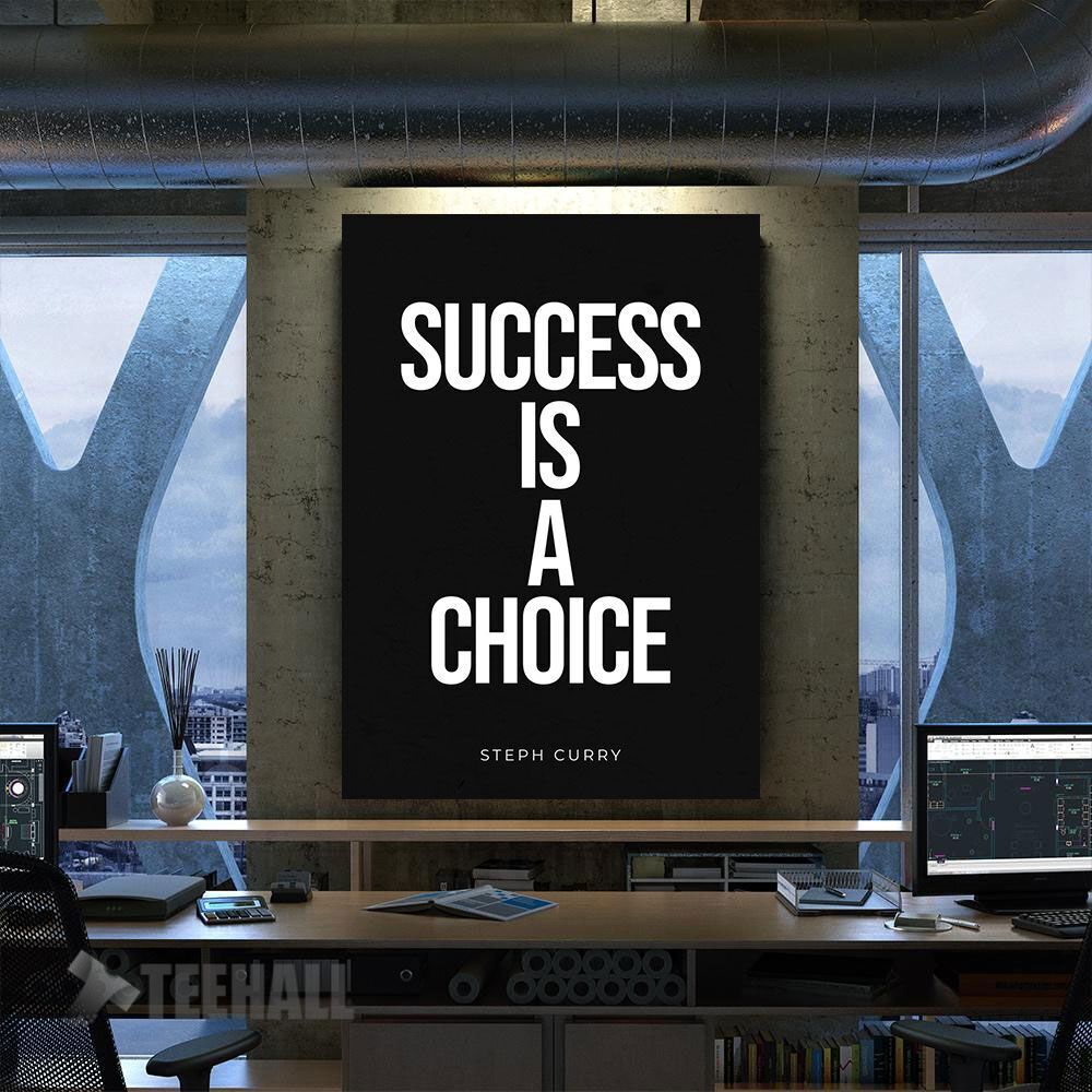 Choice Motivational Canvas Prints Wall Art Decor