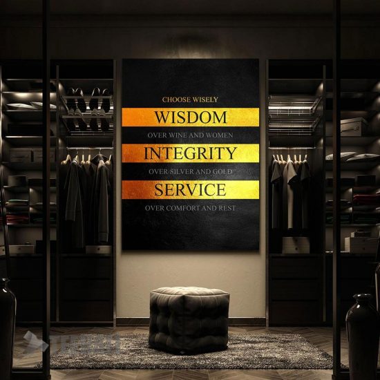 Choose Wisdom Motivational Canvas Prints Wall Art Decor 2 Choose Wisdom Motivational Canvas Prints Wall Art Decor 2